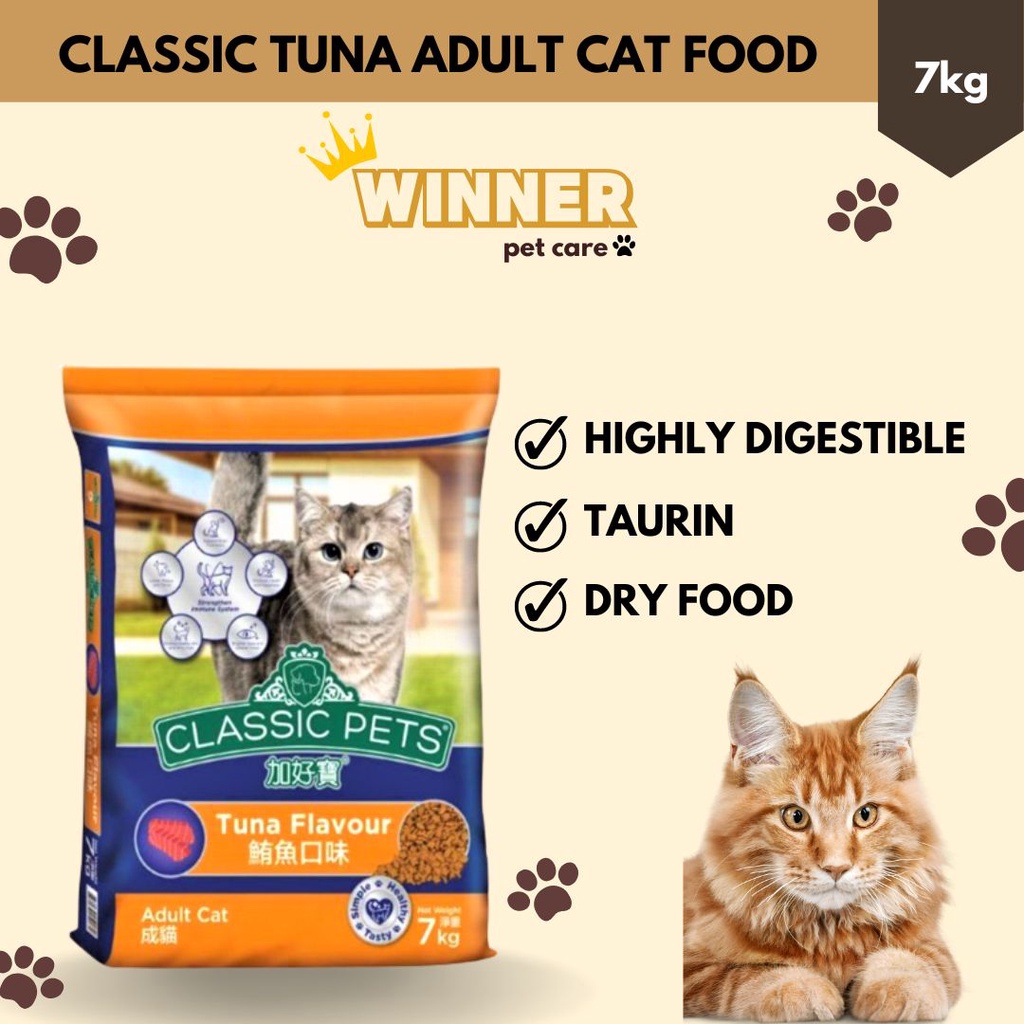 Classic Tuna Adult Cat Food Freshpack 7kg