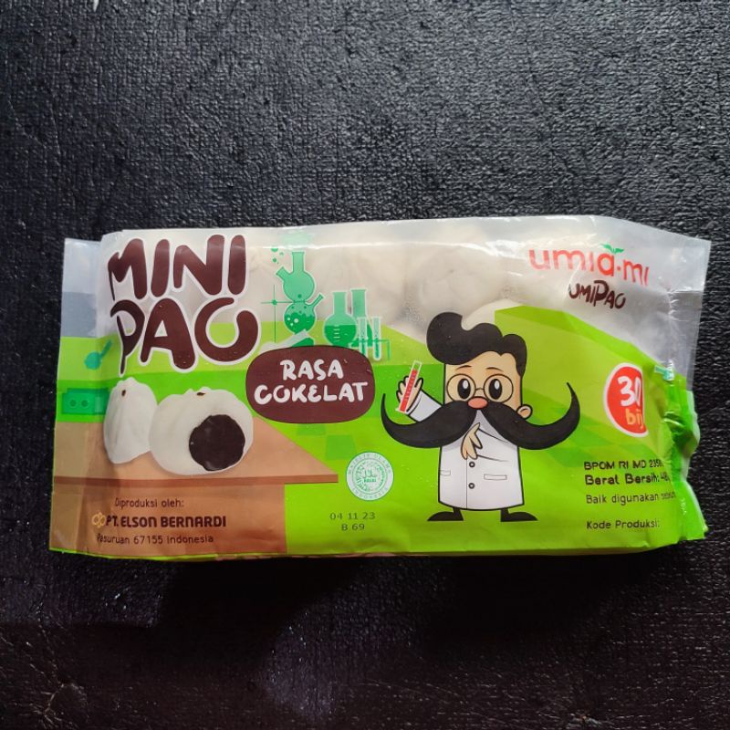 UMIA-MI Minipao rasa coklat isi 30PCS UMIAMI