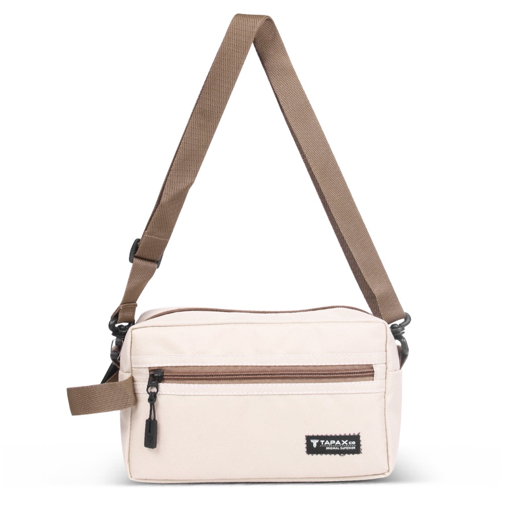 Handbag Selempang Pouch Clutch Casual Tapax joy Bandung Best Seller-cream