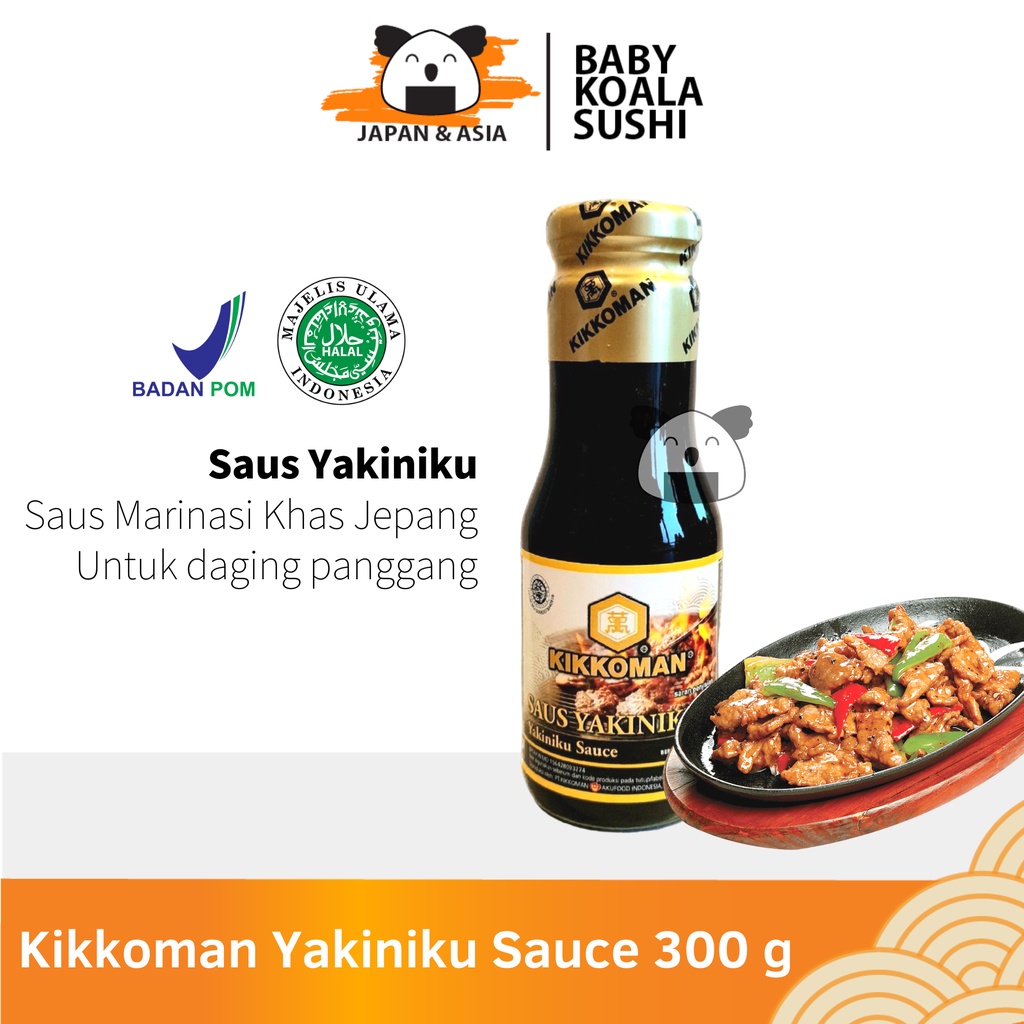 KIKKOMAN Yakiniku Sauce 300 g Halal