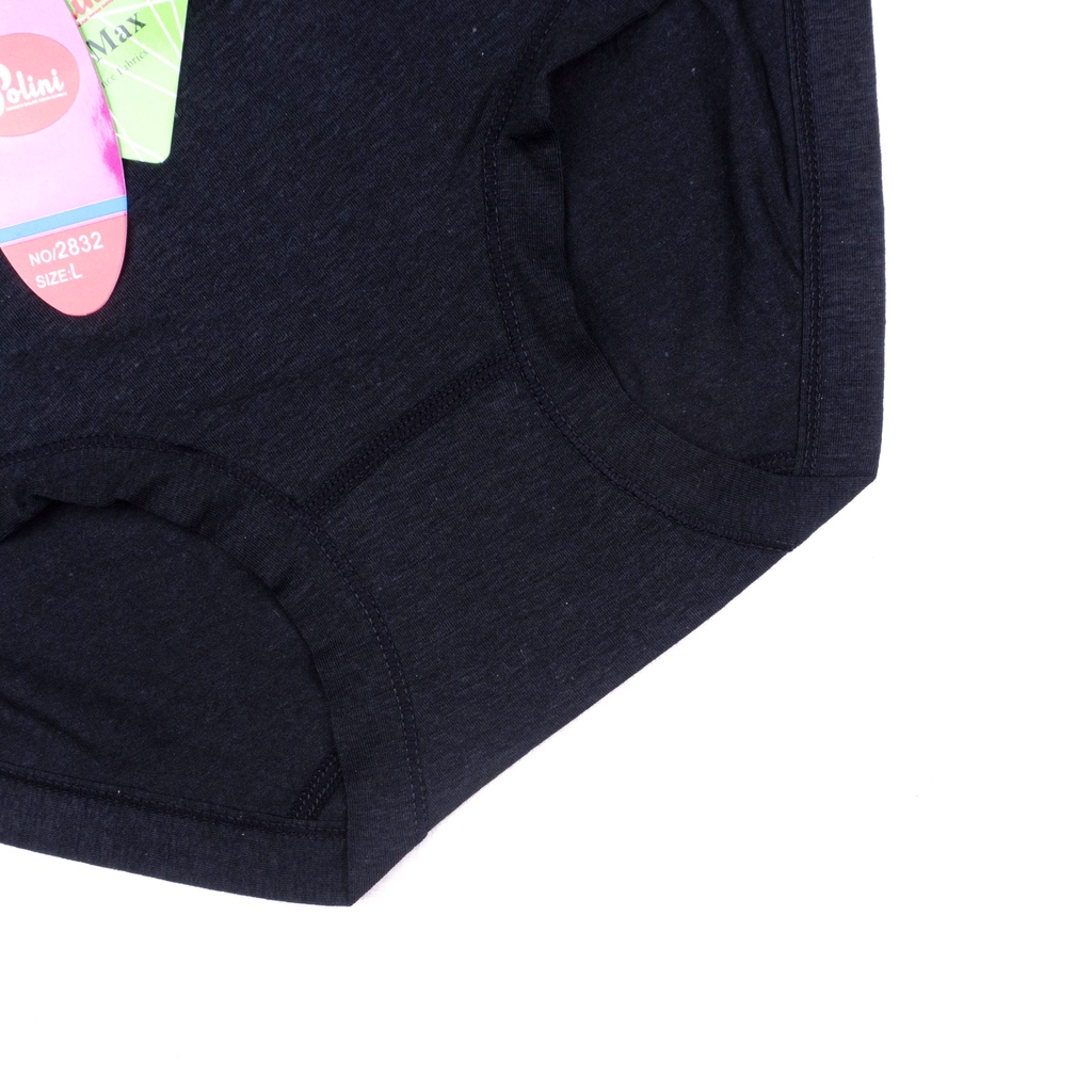 Polini Celana Dalam Wanita Mid Waist Cd Bahan Katun 2832 / 1232