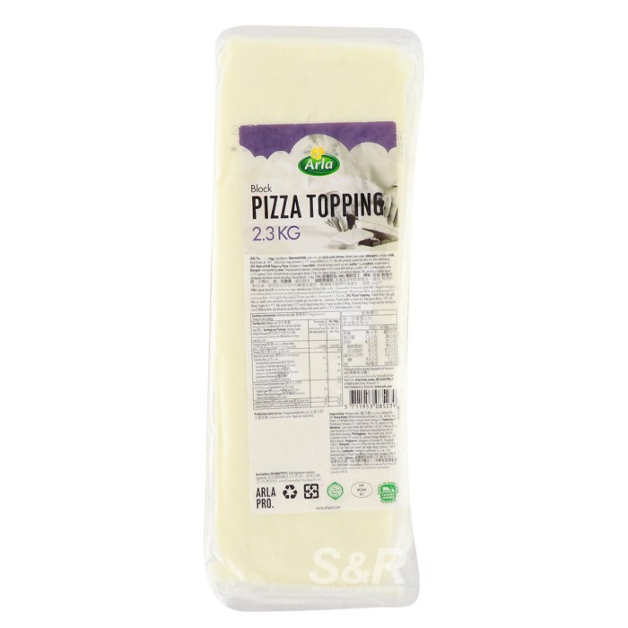 

NEW ARLA - Mozzarella Pizza topping - 2.3kg - IMPORTED