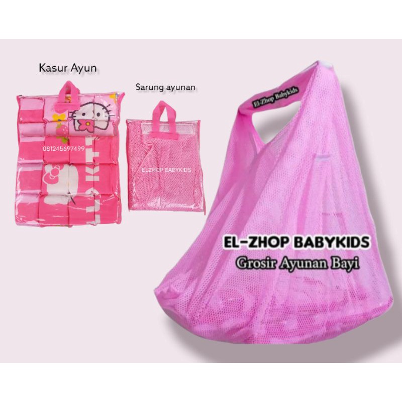 Ayunan Bayi Jumbo + Kasur Karakter / ELZHOP