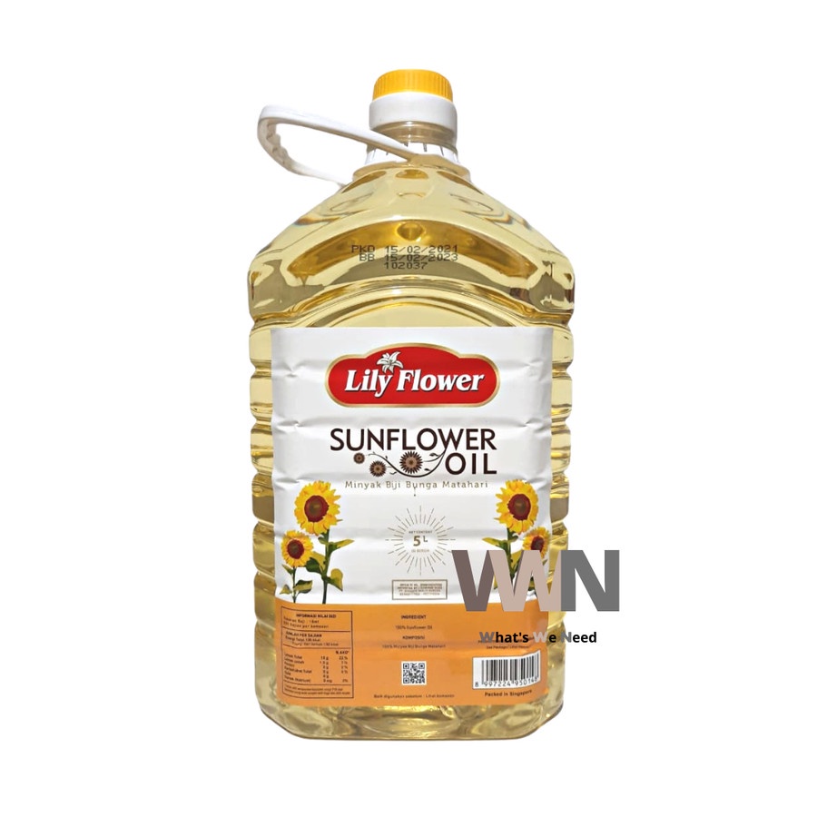

Lily Flower Sunflower Oil 5 Liter.