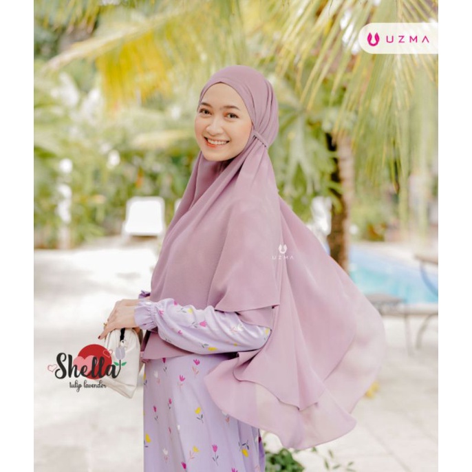 Gamis original uzma hijab || gamis rayon || gamis crinckle || gamis bahan shakila || rayon valencia
