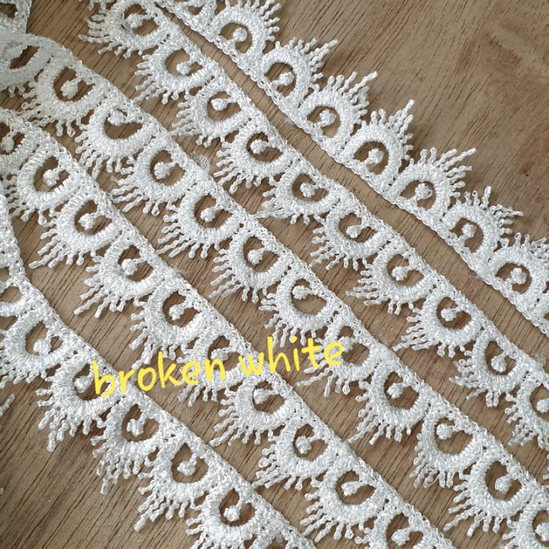 Renda Gyper Kumis Per 1 Gulung/+- 15 yard