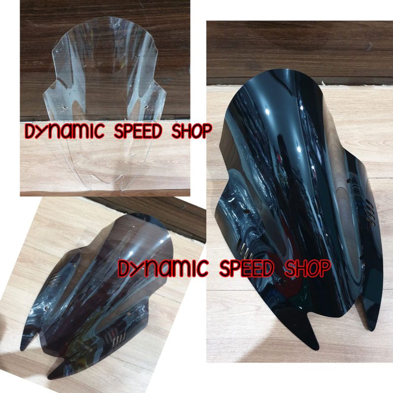 windshield tdr sirip lexi visor tdr jenong 3mm lexi visor pendek lexi