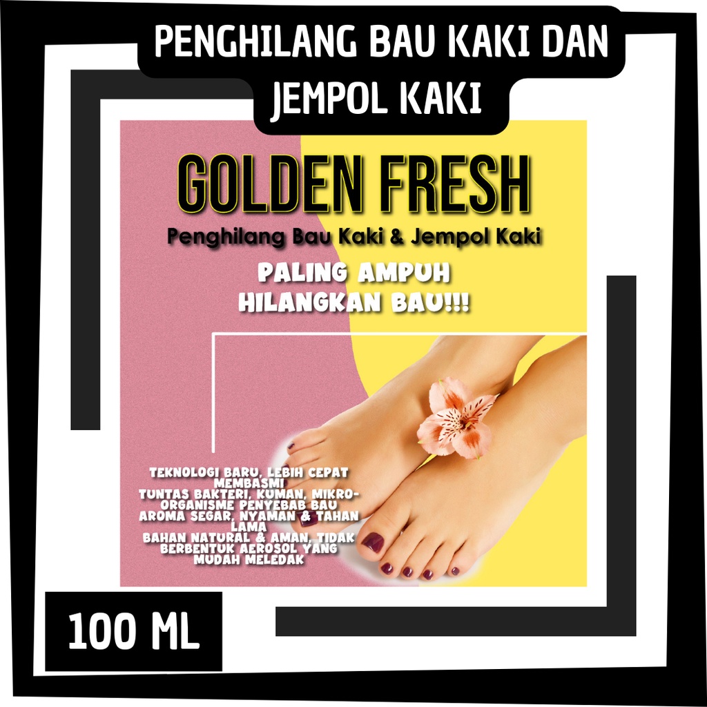 Penghilang Bau Kaki - Spray Penghilang Bau Kaki – Semprotan Penghilang Bau Kaki 100 ml