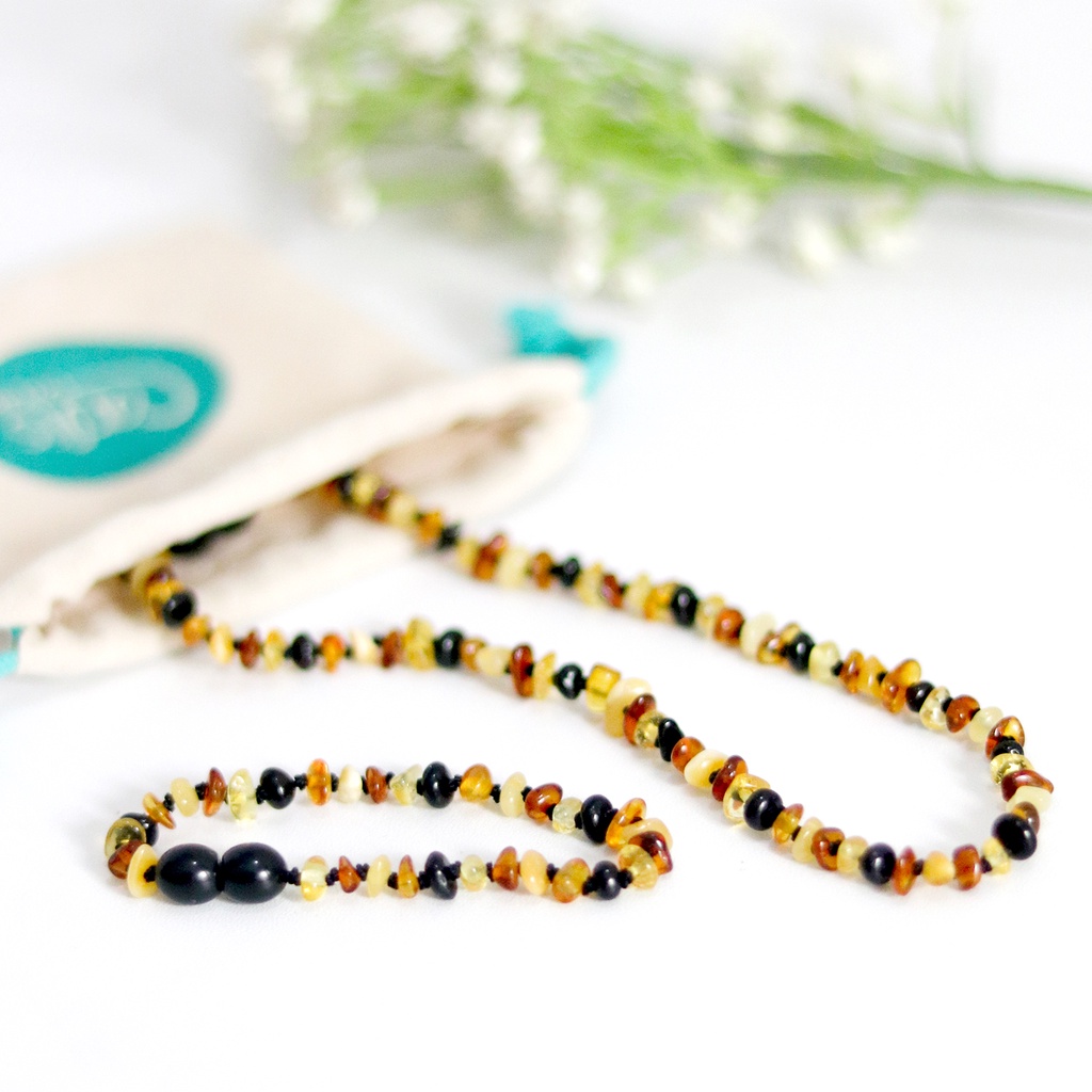 Kalung amber bayi &amp; anak by Carlis Baby. Multicolour Chips CH1/CH2/CH3