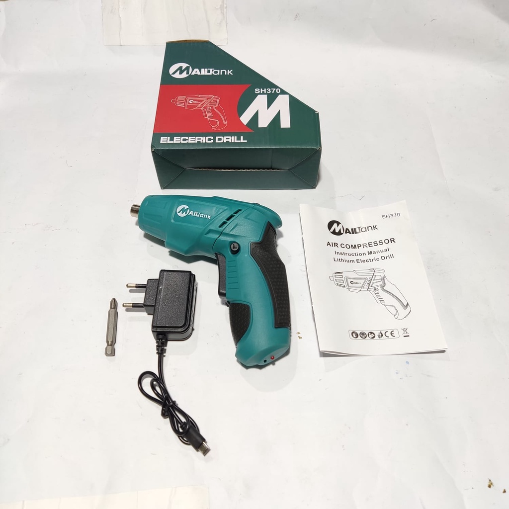 MAILTANK SH370 SCREWDRIVER BOR CAS MINI MULTIFUNCTION ELECTRIC DRILL