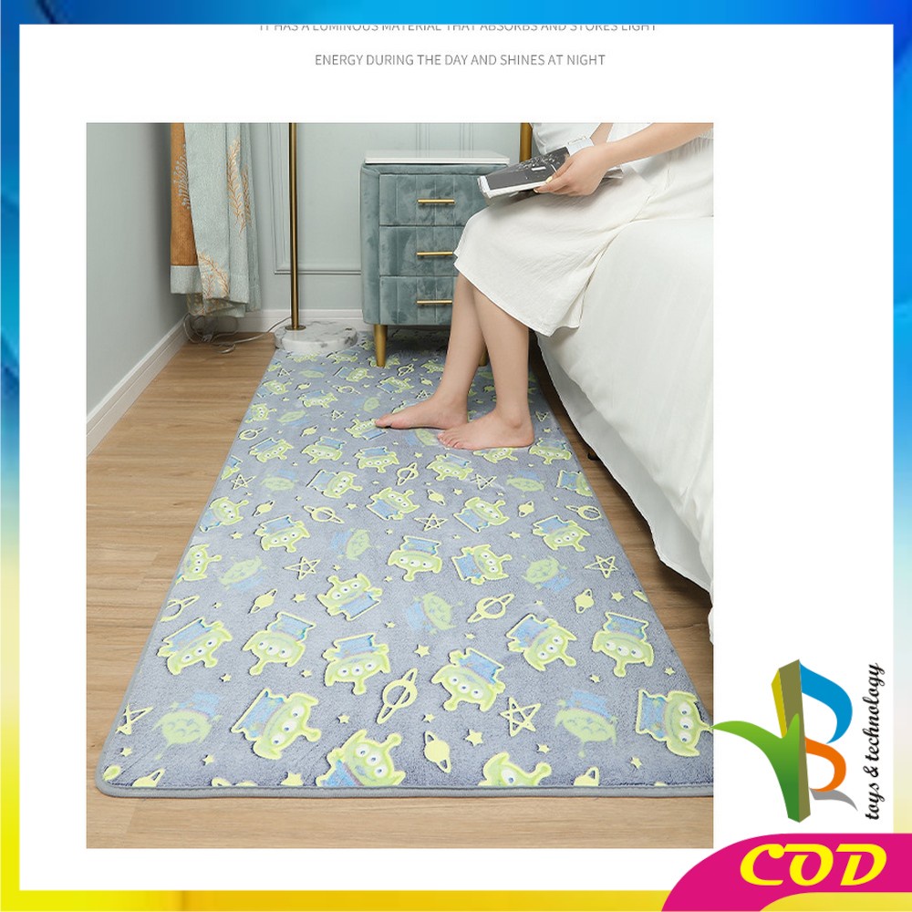 RB-C364 (80x120cm) Karpet Lantai Bulu Lembut Karakter / Alas Lantai Kamar Tidur / Floor Mat Carpet Lantai / Dekorasi Ruangan / Alas Yoga