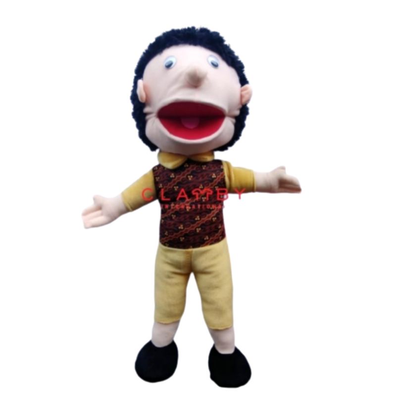 Boneka Muppet Mulut Gerak Murah Karakter  Cihuy Stand Up Comedi Uk 75cm | Boneka Ventriloquist