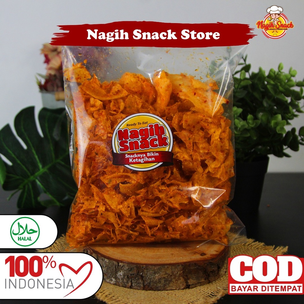 Jual Keripik Singkong Pedas Kriwil Kemasan 1kg Shopee Indonesia