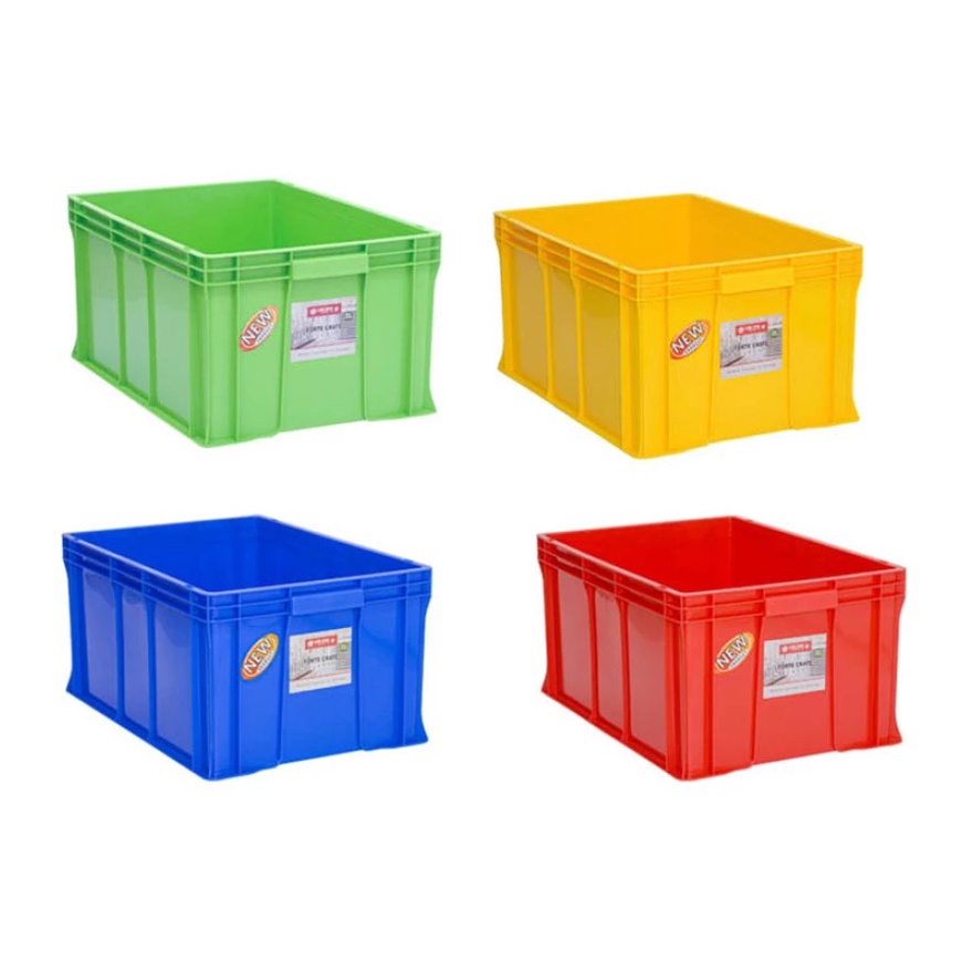 LION STAR Forte Crate 202 Container Box 65 Ltr IC - 32 (P 625 x L 425 x H 300 mm) box industri