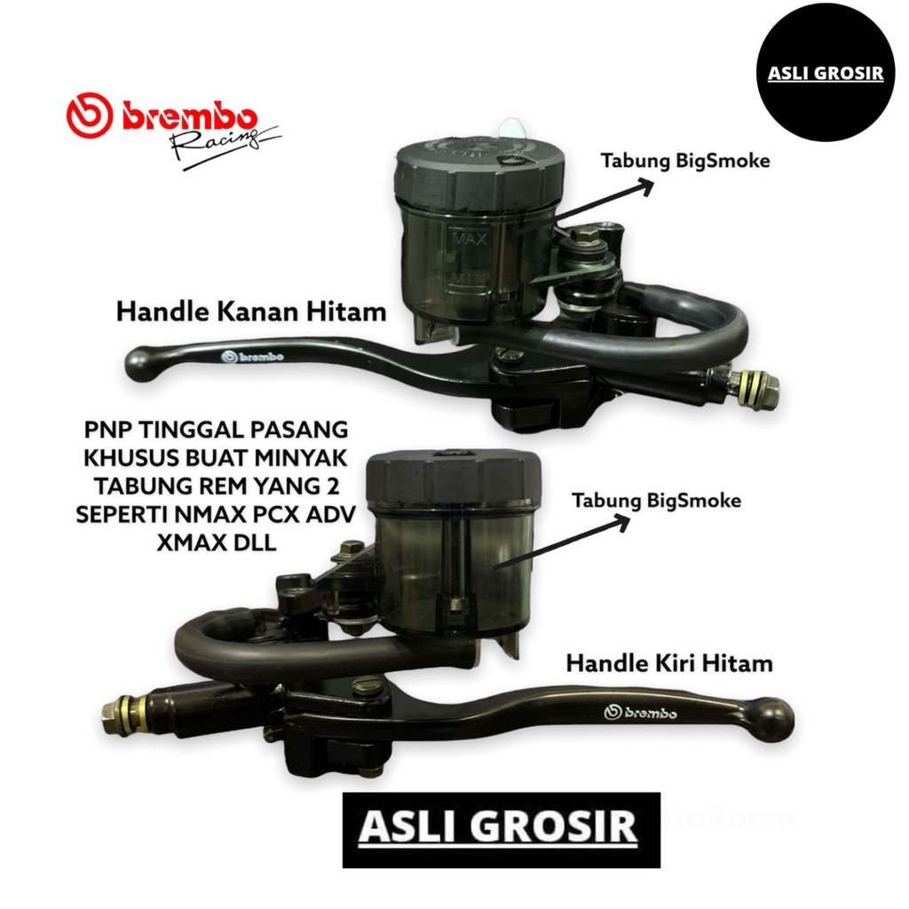 MASTER REM NO NAME BREMBO THAILAND SET KIRI KANAN TABUNG BIG SMOKE NMAX PCX XMAX DLL