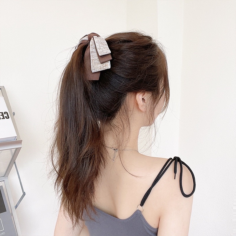delunashop_Acc jepit rambut pita banana clip korea jepitan pisang aksesoris dewasa premium cantik fashion jepitan pisang model pita