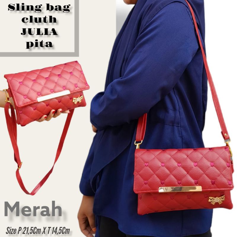 JULIA PITA TAS SLEMPANG/SLING-BAG CANTIK