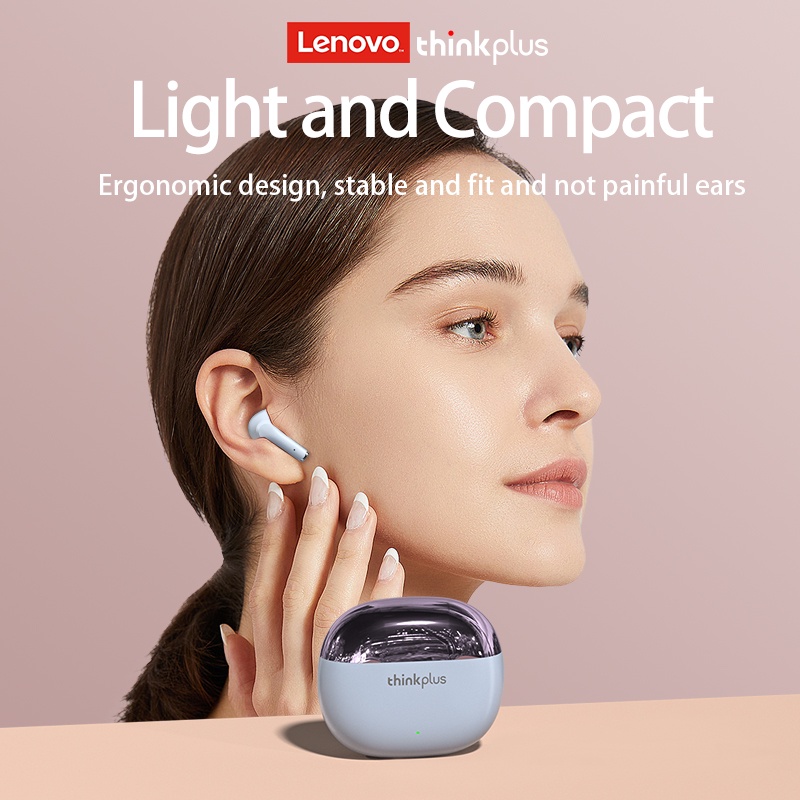 Lenovo X15 Earphone Bluetooth true wirelesss sports android ios Mini pro Earbuds TWS-4 Warna