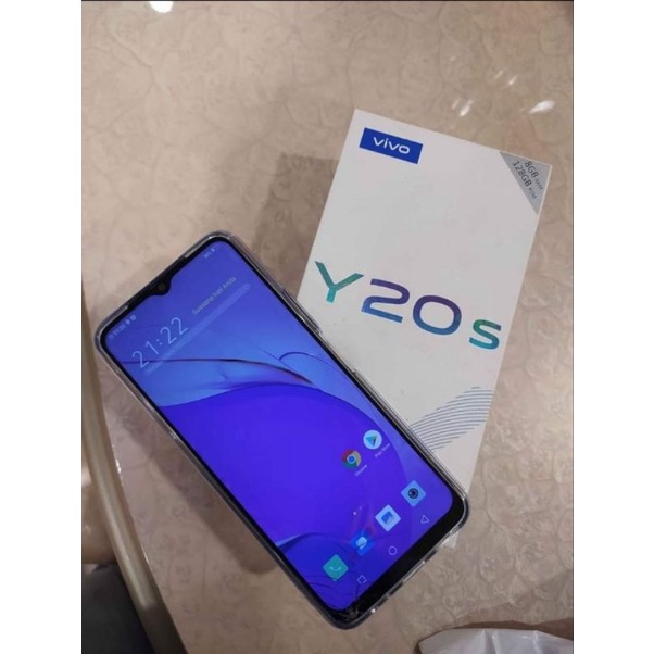 vivo Y20S ram 8/128GB Fullset second/bekas ada minus