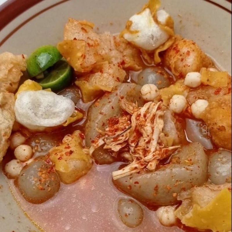

Baso Aci mie murah ayam suwir jumbo extra pedas boncabe 2.5g
