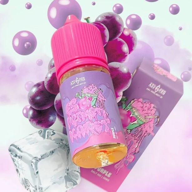 AUTHENTIC LIQUID ICE BUBBLEGUM PINK 30ML BY ASVPROJECT - PERMEN KARET ICE