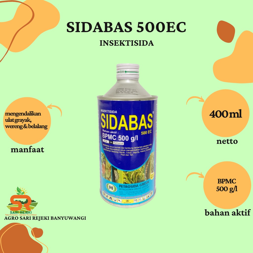 SIDABAS 500EC 400ML INSEKTISIDA