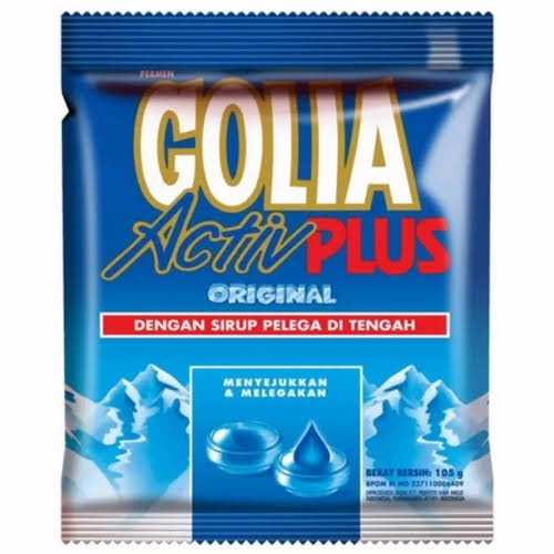 

Permen Golia Activ Plus Original 105g / 1 Bungkus Bks / 105gr / Mint