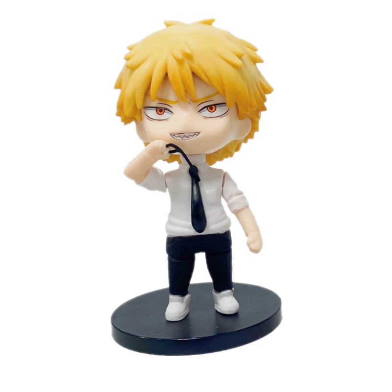 Action Figure Anime Saw Man Ukuran 10cm #Sparepart Komponen Elektronik Chip Denji 1560 #1580 Action Figure Power Chainsaw Man Denj / Power Untuk Hadiah Natal Anak