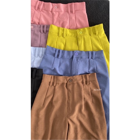 HL ARA CRINKLE HIGHWAIST KULOT (REALPICT)