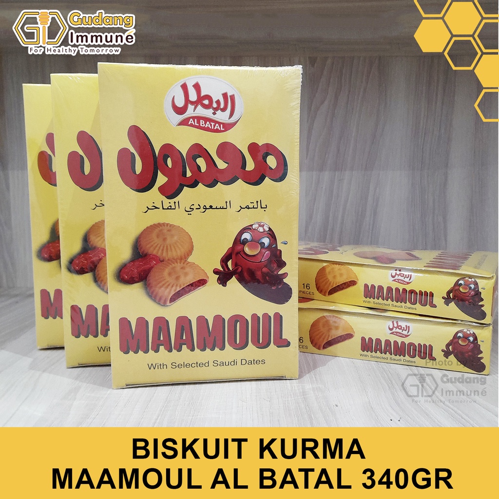 

Biskuit Kukis Kurma Maamoul Al Batal Biskuit Arab - Gudang Immune