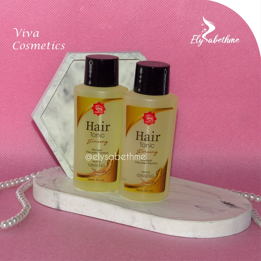 ✿ELYSABETHME✿ Viva Hair Tonic pelebat penumbuh rambut bisa untuk anak dan dewasa anti rontok dan lepek