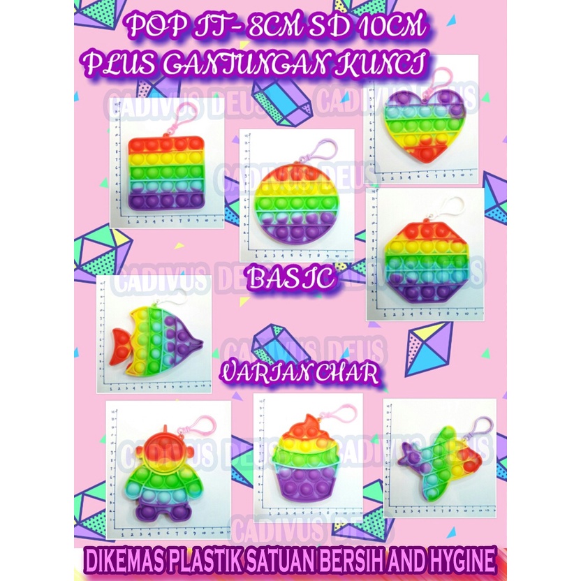 POP IT - BIG SALE CV01 - ANEKA MOTIF - SUPER MURAH