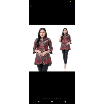 BATIK WANITA GARUDA MERAH
