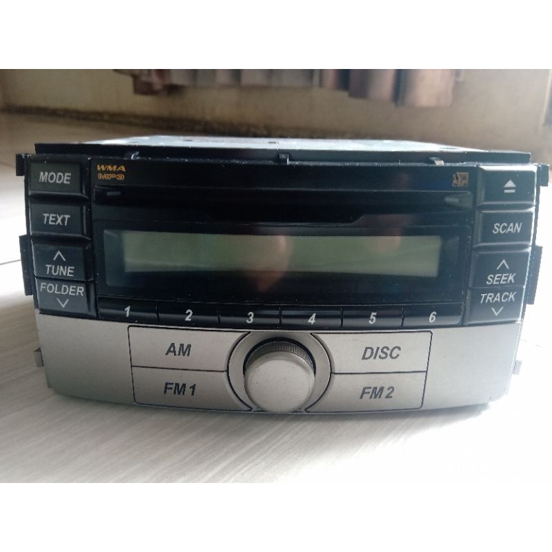 Tape audio sound bekas bawaan Mobil Toyota Rush