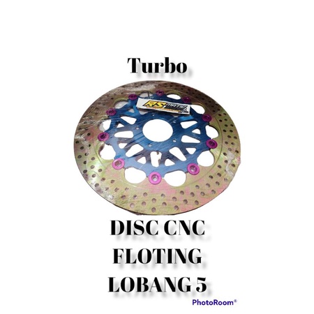 DISC CNC FLOTING LOBANG 5 300mm WAVE 125 NINJA HEREX RR GL CB