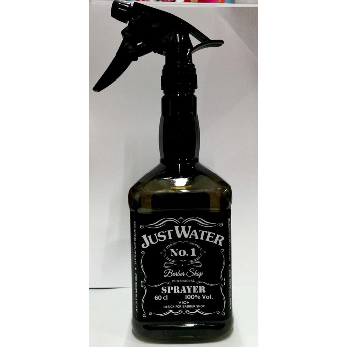 Jual Botol Spray Semprot Barber Model Botol Whiskey Ml Just Water