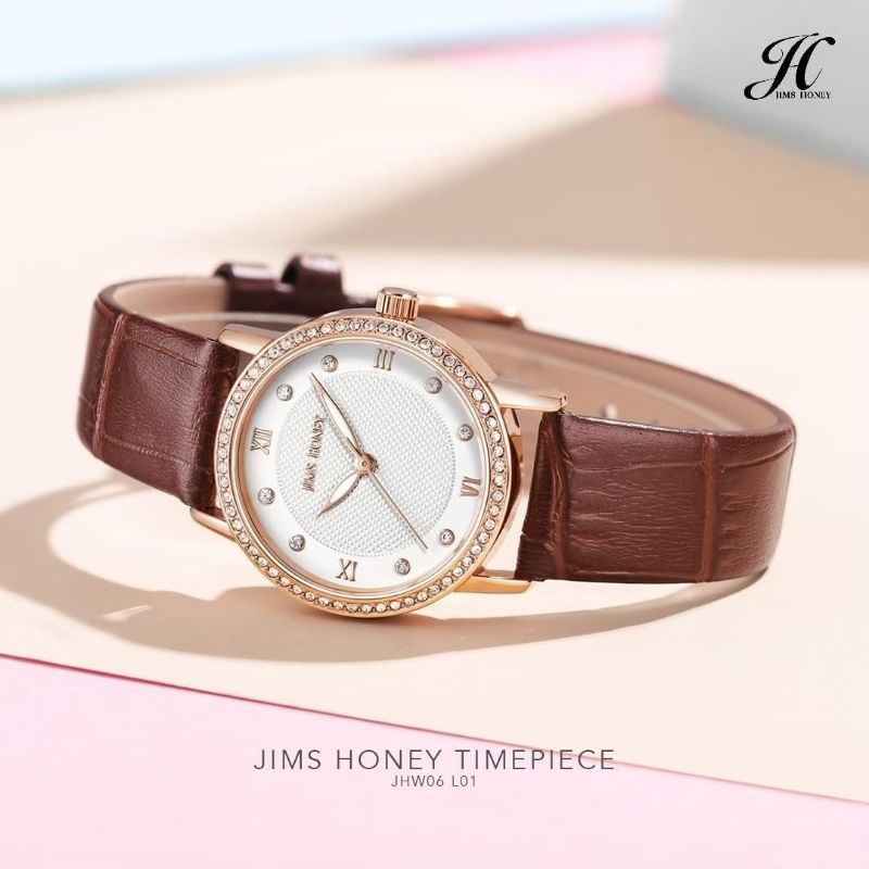 JIMS HONEY JHW 06 JAM TANGAN COUPLE ANTI AIR (FREE EXCLUSIVE BOX)