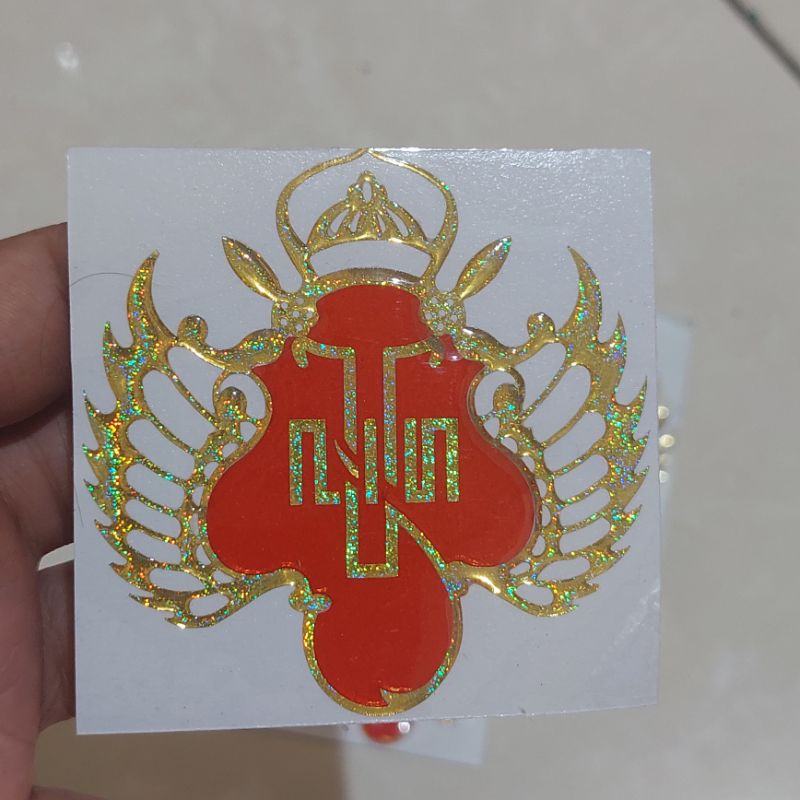 STICKER EMBLEM KRATON JOGJA