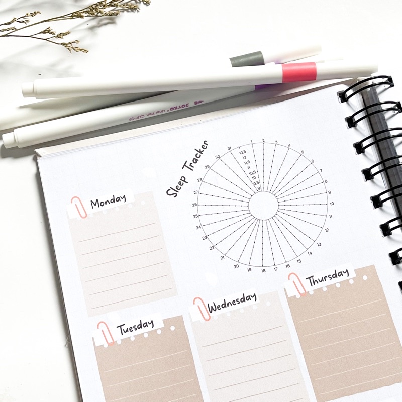 

Planner 2025 2026 Tema Bujo / Weekly Planner / Monthly Planner / Daily Planner / Journal / Buku /