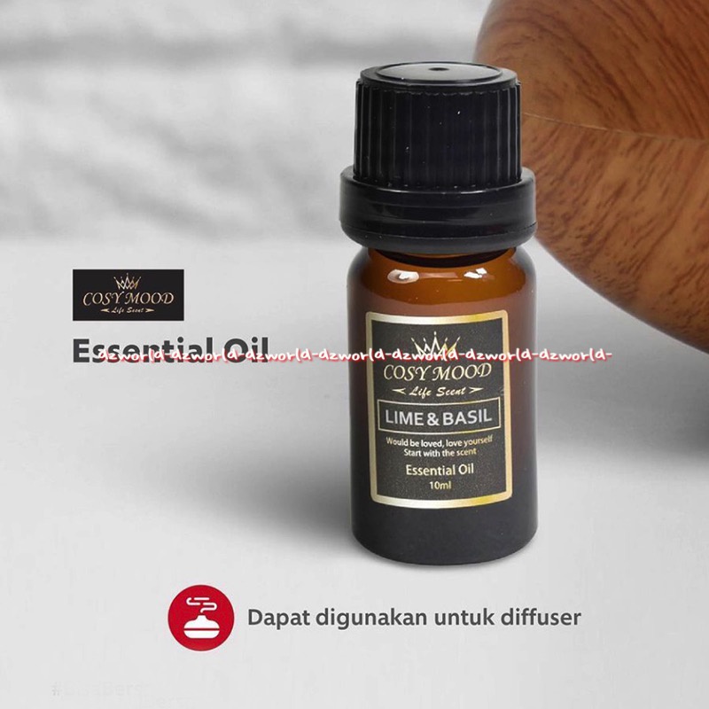 Cosy Mood Life Scent 10ml Coffee Lavender Mimosa White Musk Essential Oil 10ml Minyak Terapi Pengharum Pewangi Ruangan Dapat Digunakan Untuk Diffuser Humidifier Cossy Cosi Mood