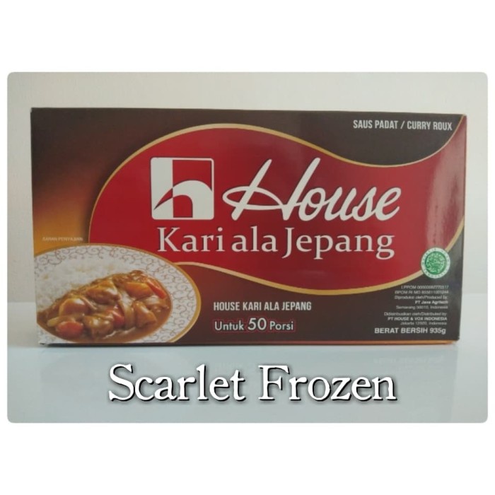 

HOUSE KARI ALA JEPANG JAPANESE CURRY 935 GRAM