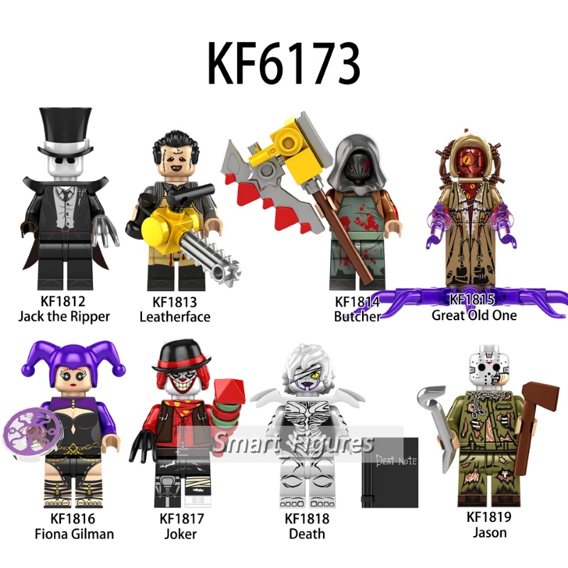 Mainan Action Figure Minifigures Jack The Ripper Bahan Kulit Untuk Hadiah Halloween KF6173