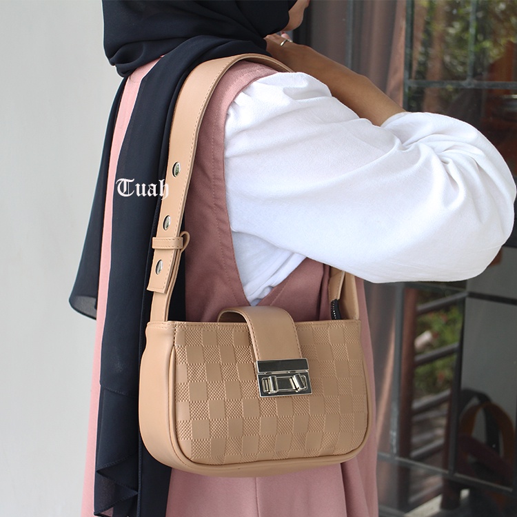 UAH SLIMBAGS NEW ARRIVAL/ Tas Selempang Bahu Modis Trendy Kekinian Ala Koreaan Style MX -57 / Tas Selempang Bahu Wanita / Tas Kerja / Tas Pesta/ Tas Wanita Terbaru Kekinian &amp; Terlaris