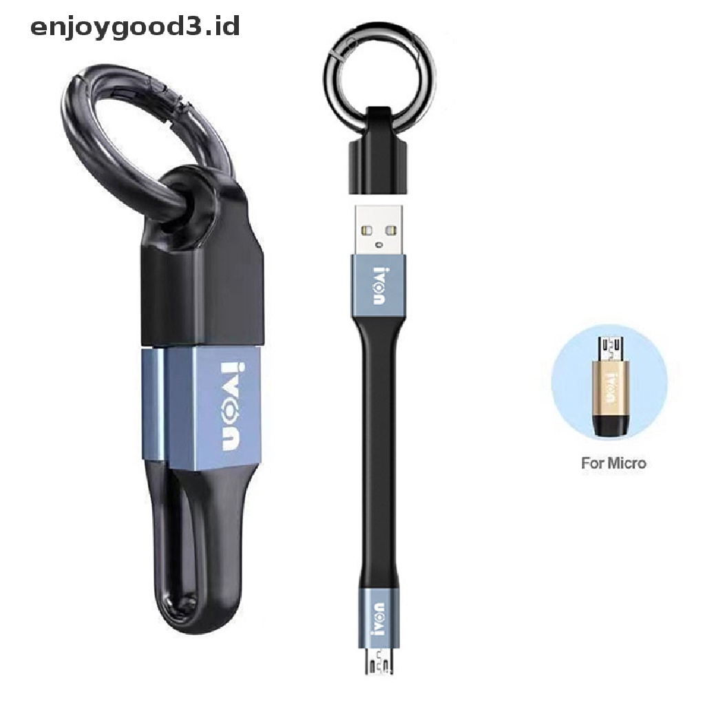 Kabel Data / Charger Micro USB / Type C / Lightning / Micro USB / Tipe-C Mini Portable