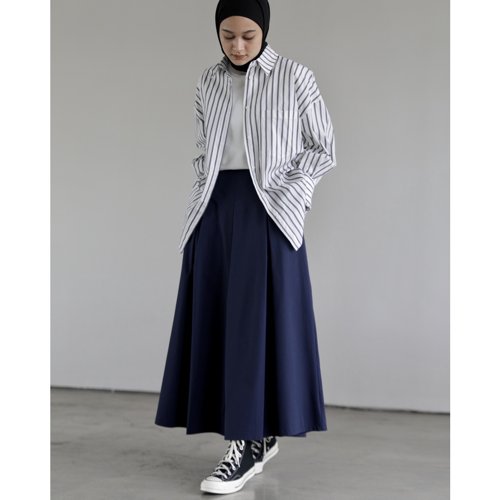 Saba Front Pleated Skirt