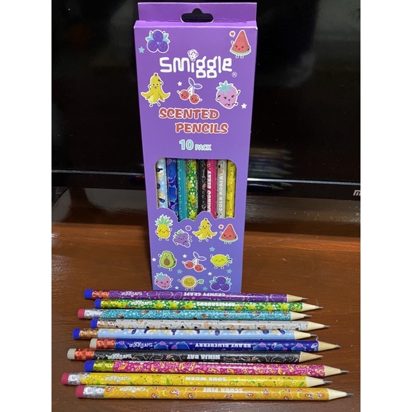 

SMIGGLE SCENTED PENCIL HB ISI 10 PCS. PENSIL SMIGGLE
