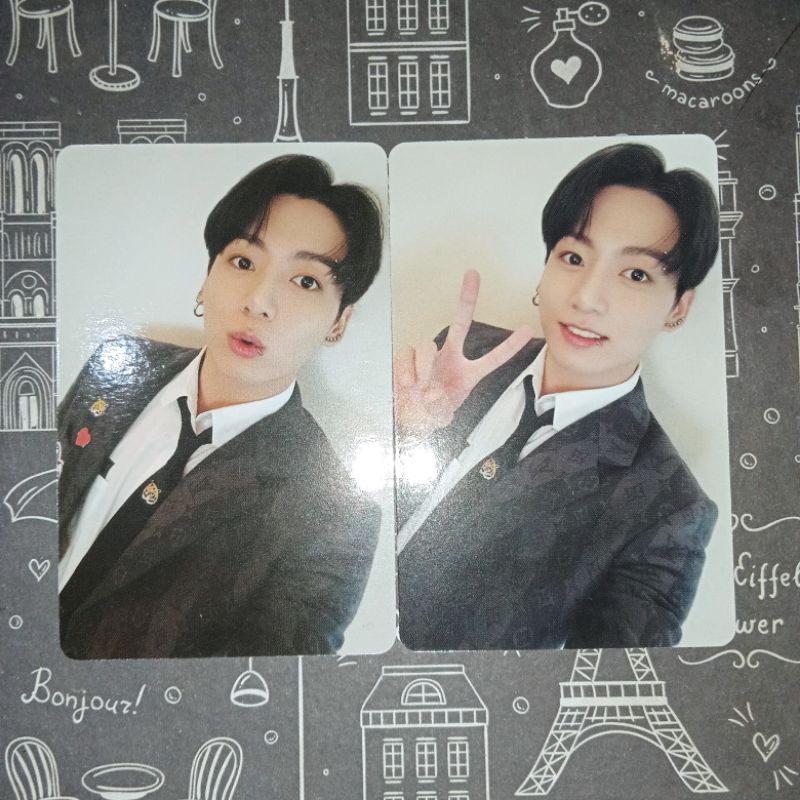 pc photocard jungkook bts dicon