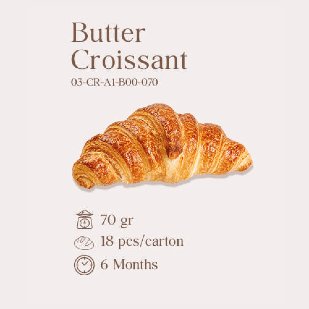 

PLAIN CROISSANT FRESH/READY-TO-EAT (KARTON)
