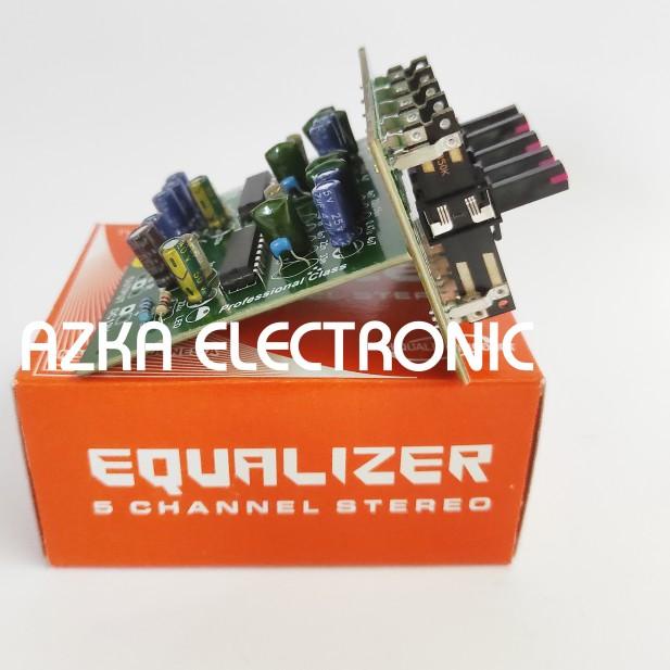 Kit Equalizer 5 Channel Stereo