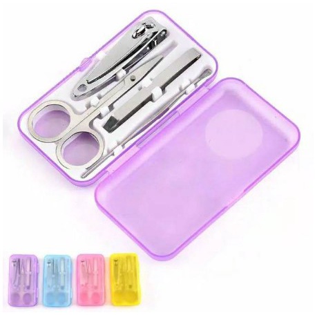 Menicure Pedicure Set 4IN1 / Manicure Pedicure Alat Gunting Kuku 4 in 1